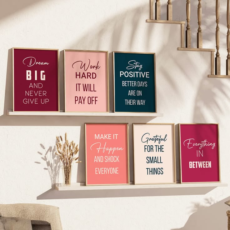 Motivational Wall Frames